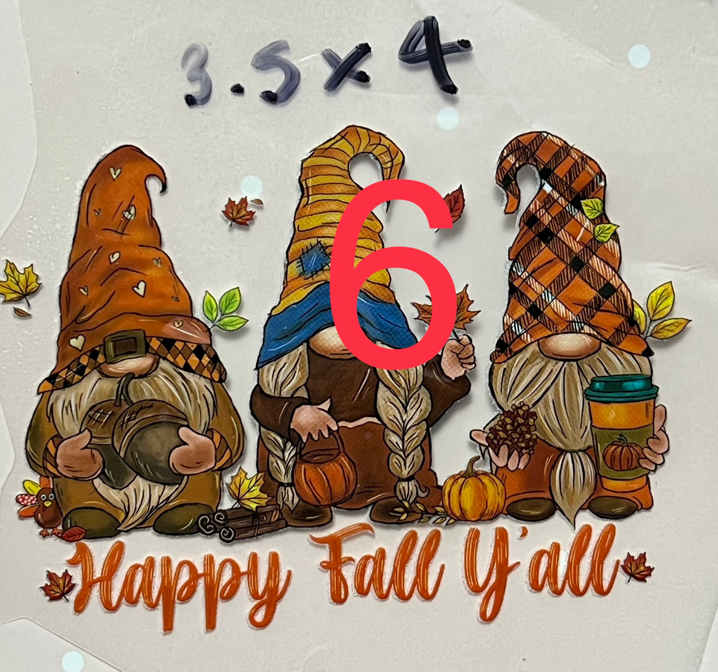 Fall Iron-Ons