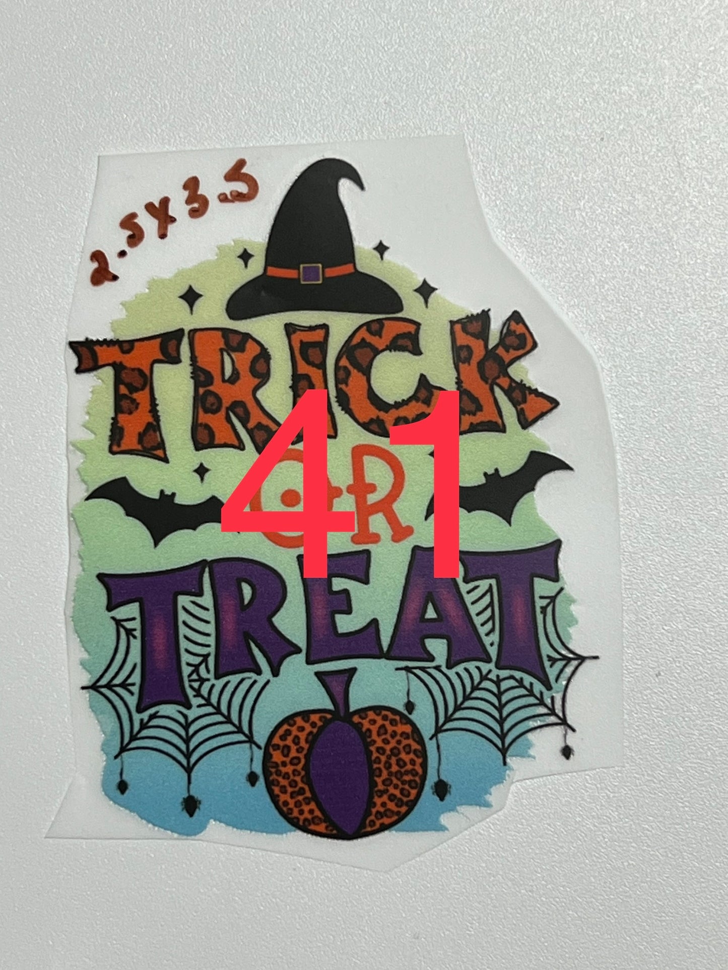 Halloween Iron Ons